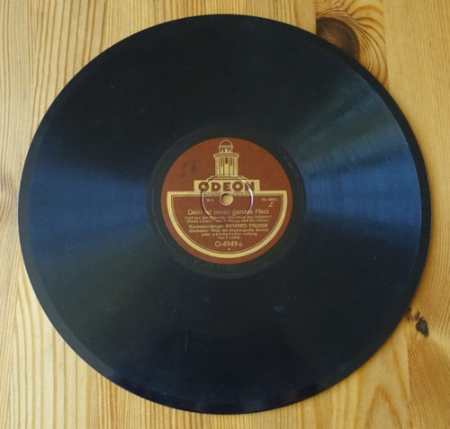 Schellackplatte richard tauber - schellackplatte,