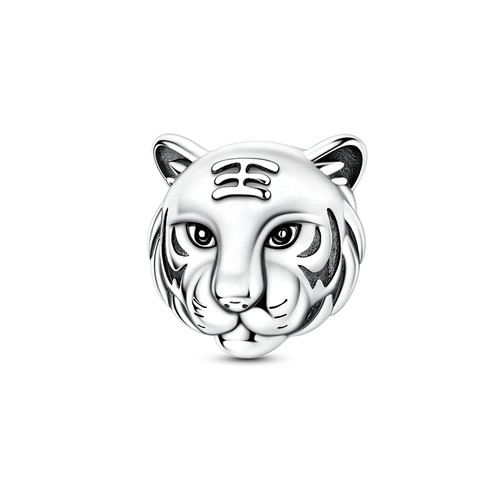 925 silber charms perlen - silber, pferd