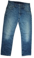 Tommy Hilfiger Herren Wilson Jeans W32 L32 Blau Denim Regular Fit Klassiker