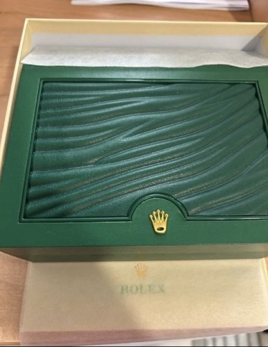 Rolex uhrenbox oyster grün - rolex,