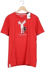 elkline T-Shirt Herren Oberteil Shirt Sportshirt Gr. XL Baumwolle Rot #y27xkd4