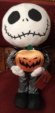 Disney Nightmare before Christmas Halloween Greeter Jack Skellington 