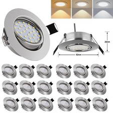 LED Spots Einbaustrahler Flach