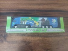 Fifa World Cup 2006 Mini Truck Brazil Brasilien Fußball Fanartikel OFFZ LKW 1:87
