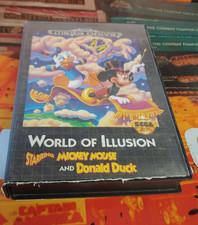 World of Illusion (1992) Sega Mega Drive (Modul, Box) working classic 16-bit