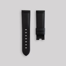 Panerai Black Matt Leather calf 22/20mm watch strap #702