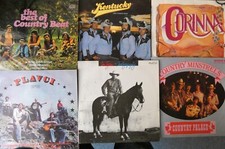 6 Schallplatten Vinyl aus Sammlung - Country