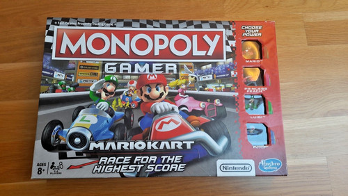 Monopoly gamer mario - monopoly, kart