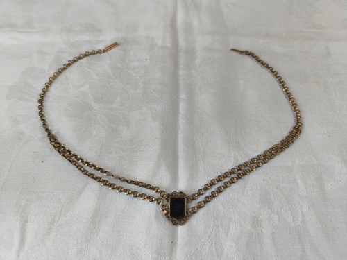 Collier kropfkette walzgold - kropfkette, 24
