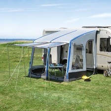 dwt Wohnwagen Vorzelt aufblasbar Space Air HQ Teilzelt mit Distanzpolster-Set