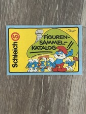 Schleich Schlümpfe Katalog, inkl. Snoopy, Snorkels, Schlumpf, unbenutzt