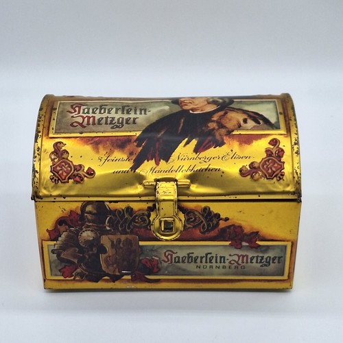 Alte lebkuchen blechdose - lebkuchen,