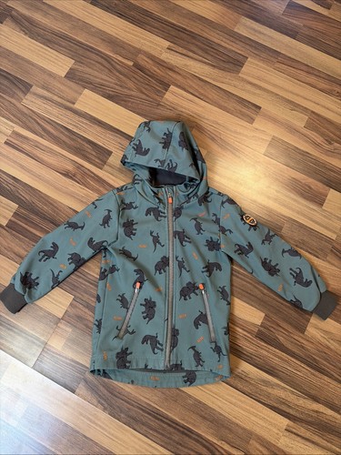 Softshelljacke junge grün 116 - softshelljacke,