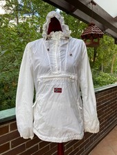 Napapijri, Jacke Übergang, Gr. L, Kapuze, weiß.
