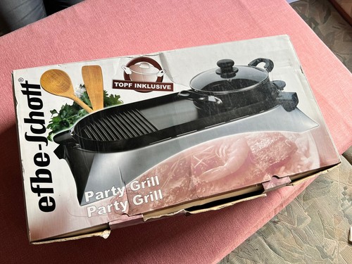 Party grill mit topf - party,