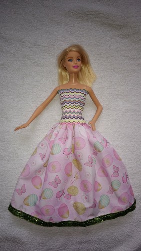 Barbie puppen kleid ostern - puppen,