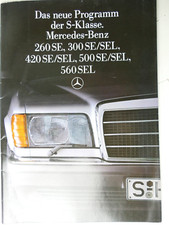 Mercedes Benz Katalog Händlerstempel Das neue Programm der S Klasse 26 S FT-511