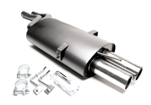 Sportauspuff 2x76mm für - , bmw