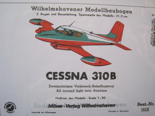 Cessna 310b flugzeug - cessna,