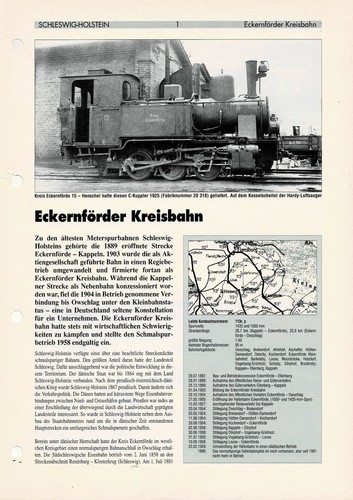 Eckernförder kreisbahn - kreisbahn, /