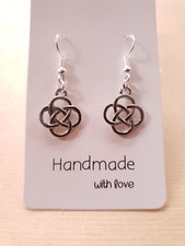 Wunderschöne Ohrringe ♥ Keltischer Knoten ♥ Handgefertigter Schmuck in Silber