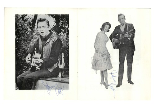 Johnny cash doppelt - cash, signiert