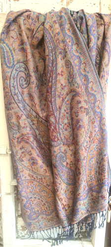 Schal tuch paisley edel x - tuch,