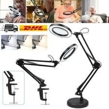 72 LED Lupenleuchte 10 Dioptrien 2-in-1 Arbeitsleuchte Lupenlampe Lupe 3 Modi