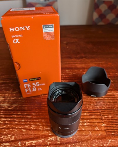 Sony sel55f18z zeiss 55mm - sony,
