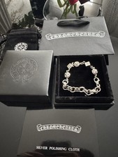 CHROM HERZEN SILBER ARMBAND 20