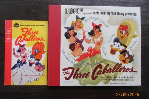 Disney decca schellack 3er - disney,