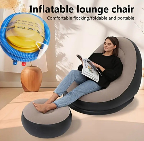 Aufblasbarer sessel mit rundem - sessel,