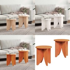 Couchtisch 2 pcs Massivholz
