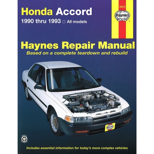 Honda accord - accord, (1990-1993)