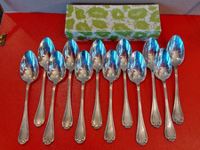 Deetjen Silber Tischlöffel Versilbert Louis XV