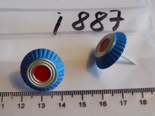 Kokarde blau silbern rot