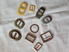 Rockabilly alte Gürtelschnallen 10 Stück  xx3 xx