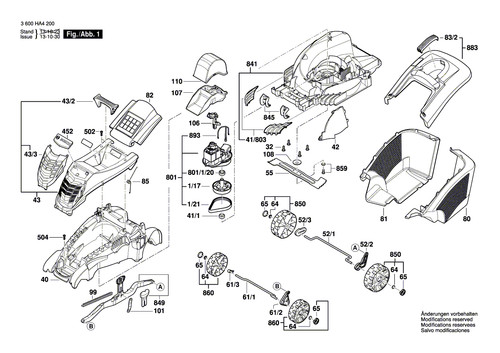 Bosch ersatzteile für rotak - für,