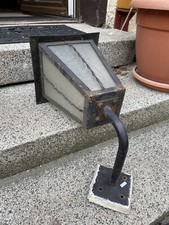 Alte DDR Gartenlampe Wandlampe