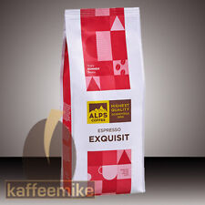 5 x Alps Coffee Exquisit Espresso Kaffee 1000g Bohnen