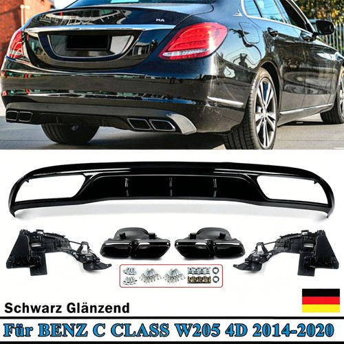 Schwarz heckdiffusor diffusor - schwarz,