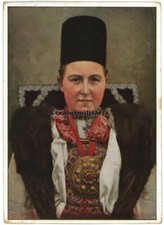 Orig. AK Postkarte Hans Retzlaff - Tracht Braut Urwegen - Siebenbürgen Rumänien