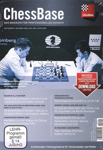 Chessbase magazin magazine - chessbase,