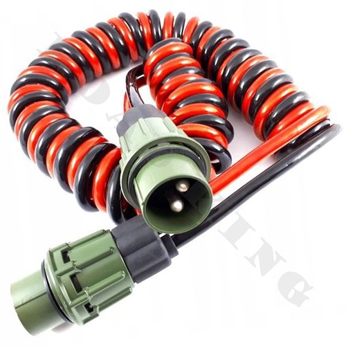 Wendel kabel mit - nato, stecker