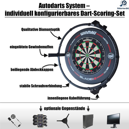 Autodarts komplettsystem - komplettsystem, –