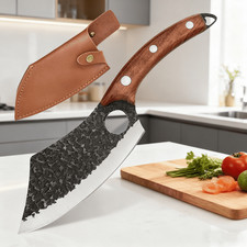 Japanisches Küchenmesser Profi Kochmesser Edelstahl Messer Metzgermesser Scharf