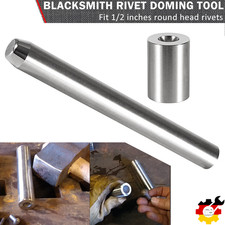 Blacksmith rivet doming punch - blacksmith,