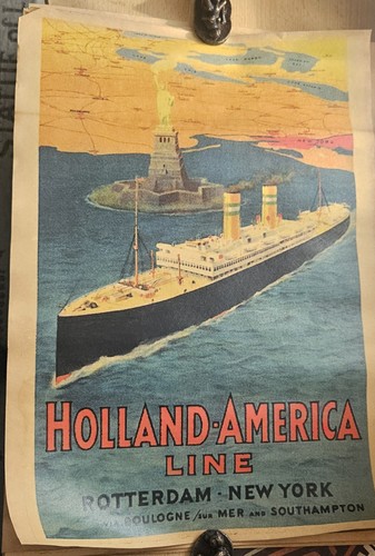 Altes plakat holland - plakat, america