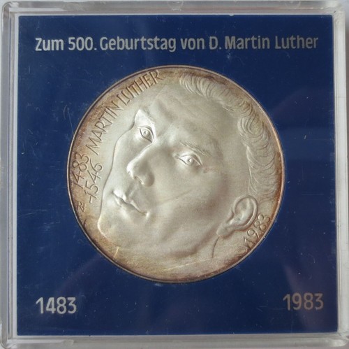 Silbermedaille 1983 zum 500 - 1983,