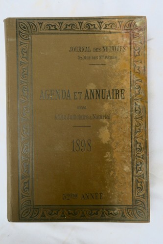 Agenda und jahrbuch - von, der